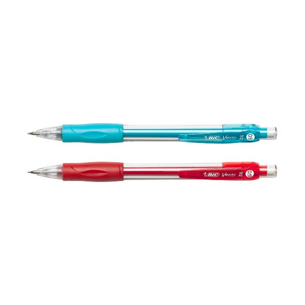 BIC Velocity 2 Pack of pencils and lead and erasers